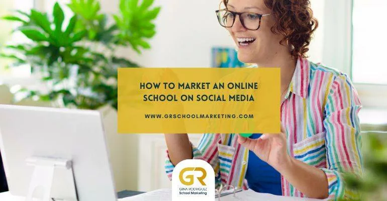 Blog cover for How to Market an Online School